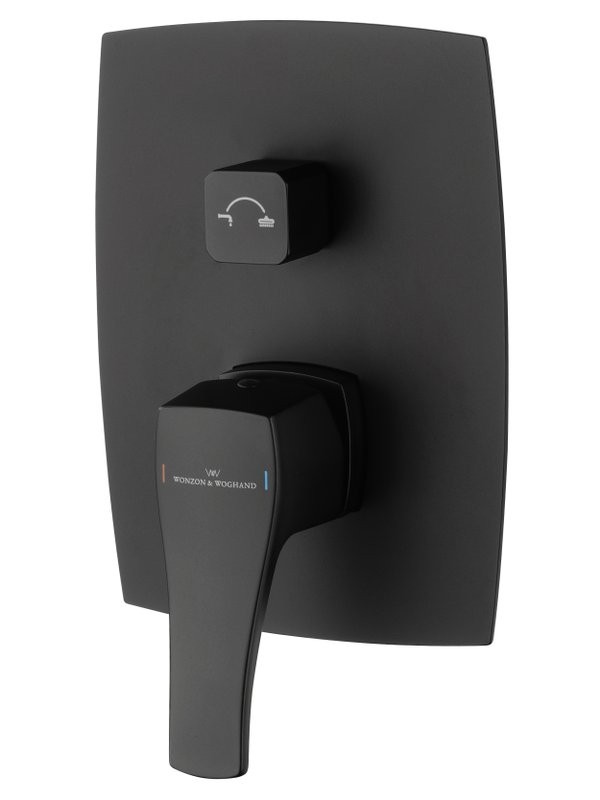 Душевой комплект Wonzon & Woghand Flex WW-88939072-MB С ВНУТРЕННЕЙ ЧАСТЬЮ, матовый черный