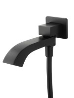 Душевой комплект Wonzon & Woghand Flex WW-88939072-MB С ВНУТРЕННЕЙ ЧАСТЬЮ, матовый черный