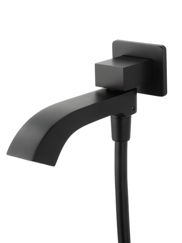 Душевой комплект Wonzon & Woghand Flex WW-88939072-MB С ВНУТРЕННЕЙ ЧАСТЬЮ, матовый черный