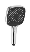 Душевая лейка Sancos Nok square SC6002CH-B хром/черный матовый 3 режима