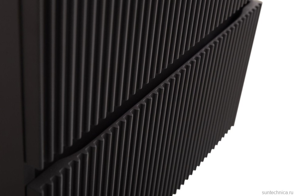 Тумба с раковиной BelBagno Uno-mini 50 подвесная, 2 ящика, матовая темно-серая