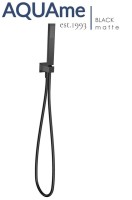 Душевой комплект AQUAme Savona темный металл AQM8712MB