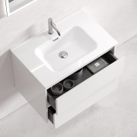 Мебель для ванной комнаты Sancos Libra 70 белый глянец, раковина белая
