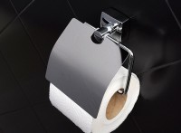 Держатель туалетной бумаги Fixsen Kvadro FX-61310 с крышкой