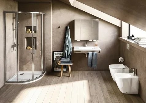 Поддон для душа Ideal Standard Hotline 90x90 сегментный