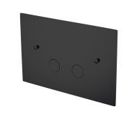 Кнопка смыва для унитаза Boheme 647-B латунь, цвет black, ультраплоская Кнопка смыва для унитаза Boheme 647-B латунь, цвет black, ультраплоская