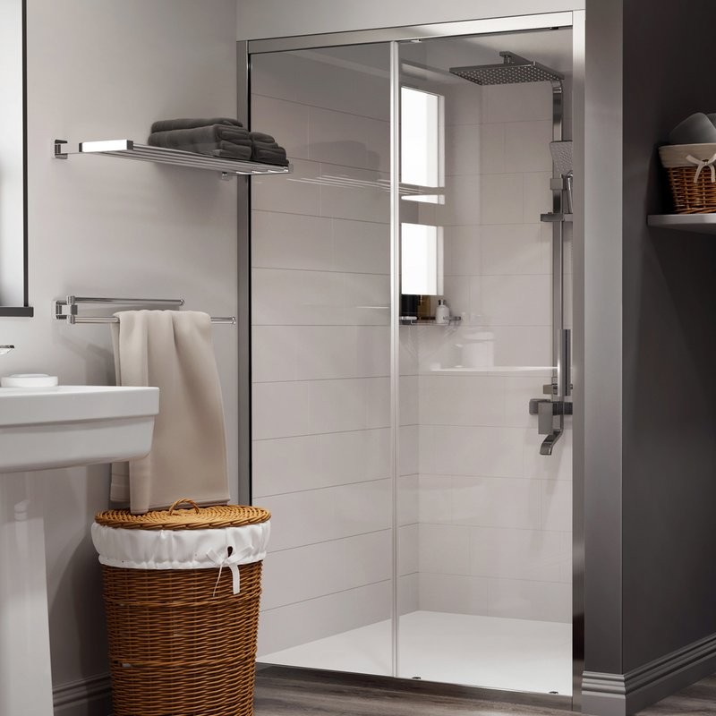 Душевая дверь в нишу Wasserkraft Main 41S30