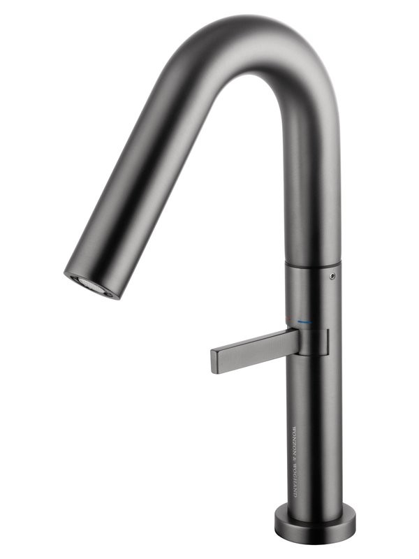 Смеситель для раковины Wonzon & Woghand WW-6068-BGG темный графит