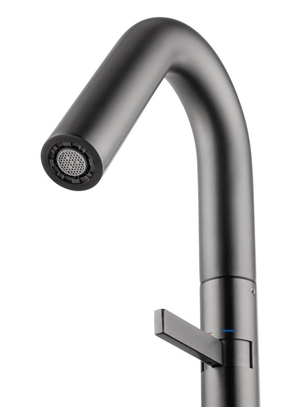 Смеситель для раковины Wonzon & Woghand WW-6068-BGG темный графит