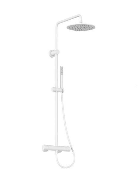 Душевая стойка Ravak Spring SG 091.10WHM белый матовый