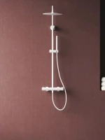 Душевая стойка Ravak Spring SG 091.10WHM белый матовый Душевая стойка Ravak Spring SG 091.10WHM белый матовый