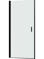 Душевая дверь в нишу RGW Leipzig LE-003-B 800х1950 профиль черный, стекло матовое