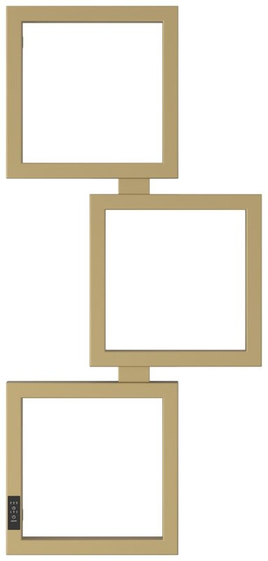 Полотенцесушитель электрический Сунержа Этюд ES 32-0846-1050 105x50 см, подключение слева, золотой шелк