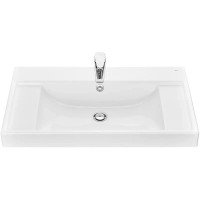 Мебель для ванной комнаты Roca Ona Olive 80 оливковая матовая, раковина ZRU9307562