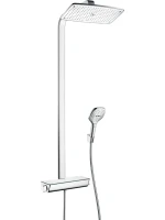 Душевая стойка Hansgrohe Raindance Select E 27112400 белый, хром