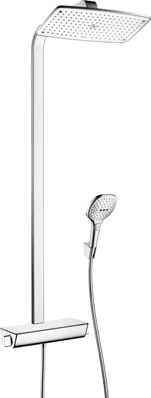 Душевая стойка Hansgrohe Raindance Select E 27112400 белый, хром