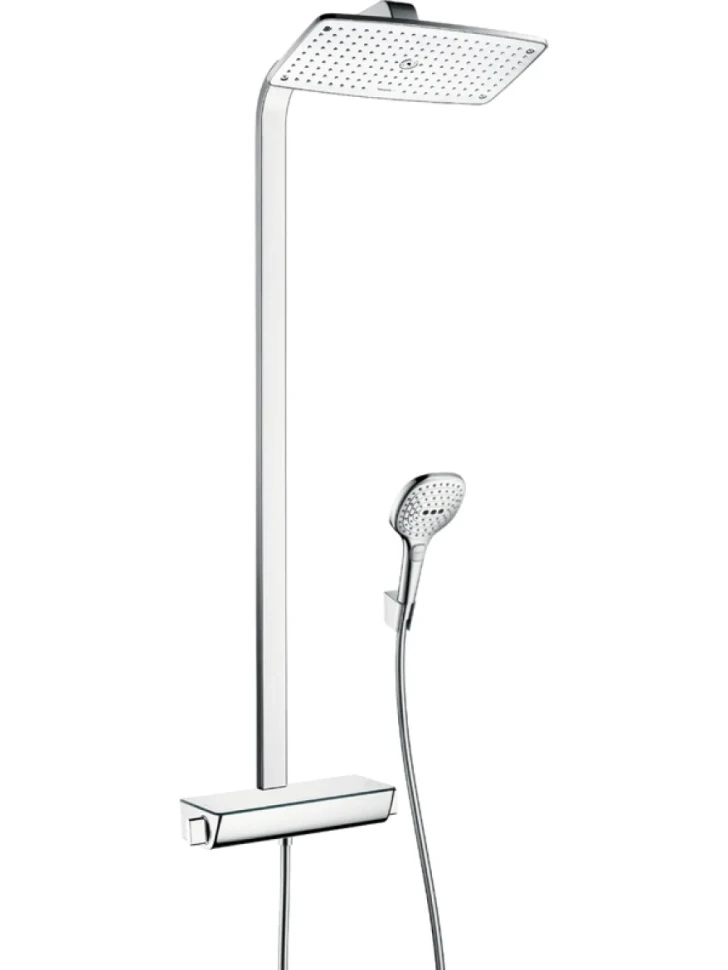 Душевая стойка Hansgrohe Raindance Select E 27112400 белый, хром