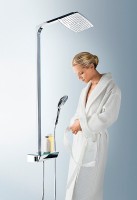 Душевая стойка Hansgrohe Raindance Select E 27112400 белый, хром
