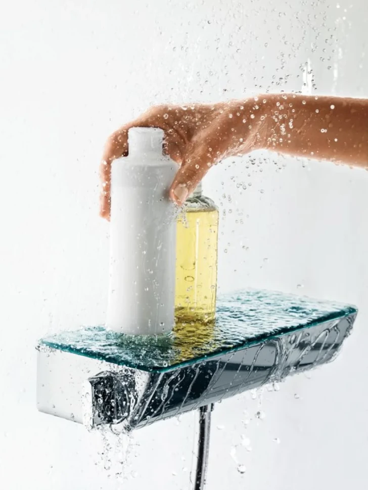Душевая стойка Hansgrohe Raindance Select E 27112400 белый, хром
