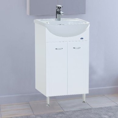 Тумба с раковиной Bellezza Уют 50 белая