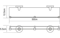 Полка Wasserkraft Rhein K-6244 с бортиком