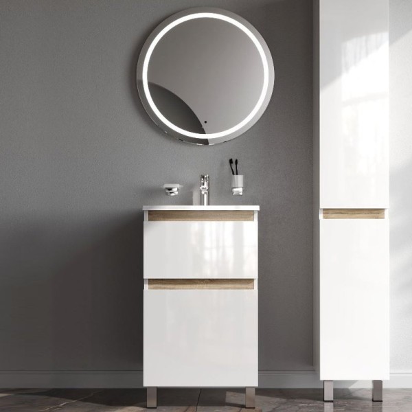 Мебель для ванной комнаты AM.PM X-Joy 50 напольная, белый глянец