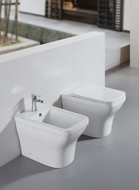 Биде напольное AQUATEK Амадео AQ1264-00 белое