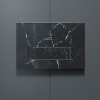 Кнопка смыва IDDIS On-X ONX01B0i77 черный мрамор
