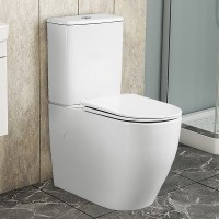 Унитаз-компакт напольный AZARIO Bonelle AZ-1229A глянцевый белый