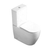 Унитаз-компакт напольный AZARIO Bonelle AZ-1229A глянцевый белый