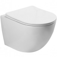 Унитаз подвесной SantiLine SL-5005T белый