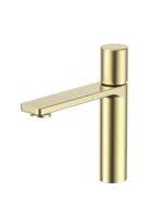 Смеситель для раковины Vincea Vogue VBF-4V3BG брашированное золото Смеситель для раковины Vincea Vogue VBF-4V3BG брашированное золото