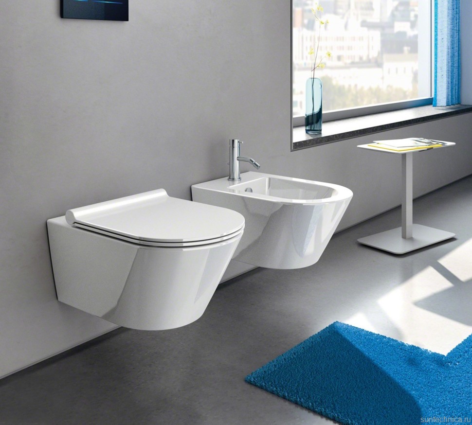 Унитаз подвесной Catalano Zero 50х35, белый глянцевый, тонкое сиденье, с микролифтом