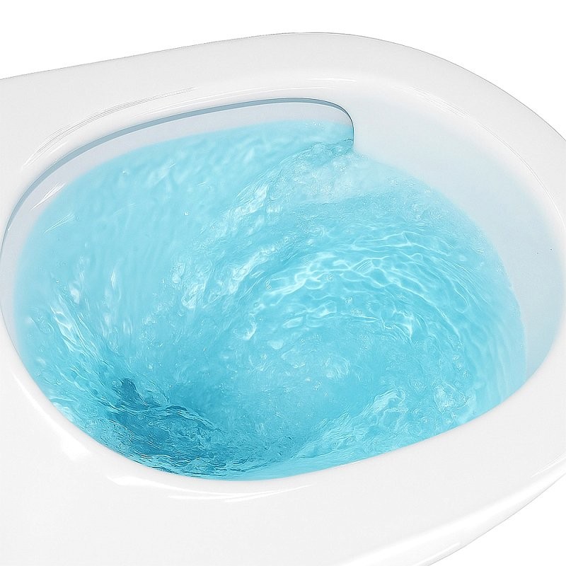 Унитаз подвесной AZARIO Ormi AZ-0253VD безободковый, с микролифтом, глянцевый белый