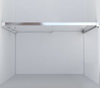 Душевая дверь в нишу Vincea Lugano VDS-1L120CL-1 120 см, профиль хром