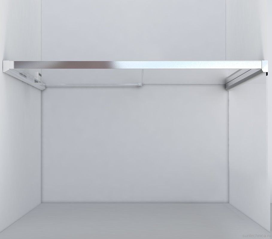 Душевая дверь в нишу Vincea Lugano VDS-1L120CL-1 120 см, профиль хром