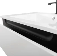 Тумба с раковиной Cezares Slider 100 подвесная, 1 ящик, белая