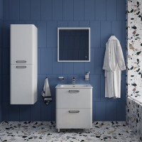 Тумба с раковиной IDDIS Brick 60 напольная