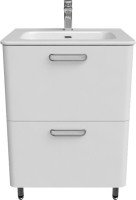 Тумба с раковиной IDDIS Brick 60 напольная