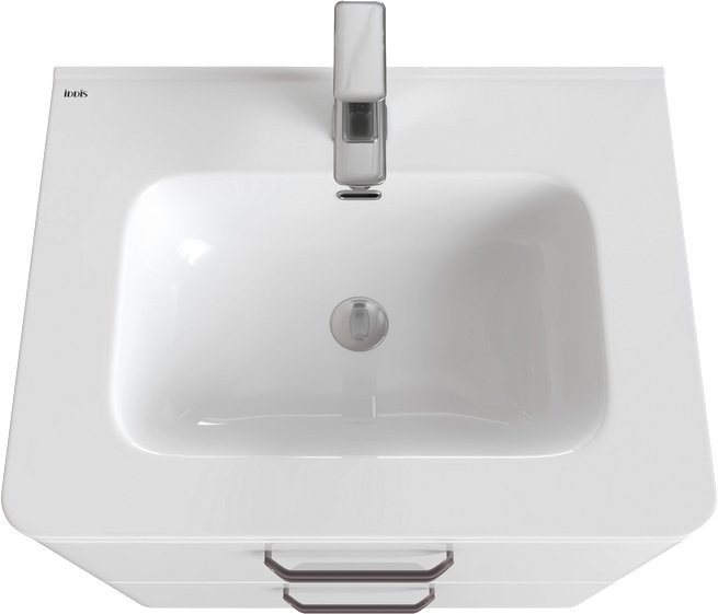 Тумба с раковиной IDDIS Brick 60 напольная