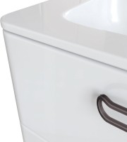 Тумба с раковиной IDDIS Brick 60 напольная