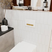 Система инсталляции для унитазов Lavinia Boho RelFix 77020033 4 в 1 с кнопкой смыва, белый, светлое дерево