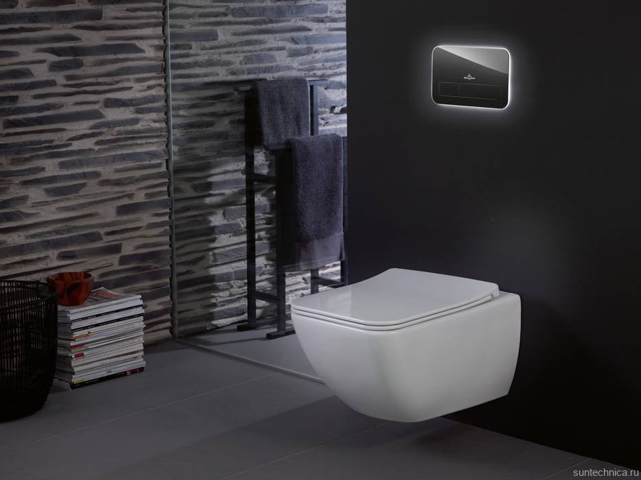 Унитаз подвесной Villeroy & Boch Venticello 4611RLR1 безободковый, альпийский белый