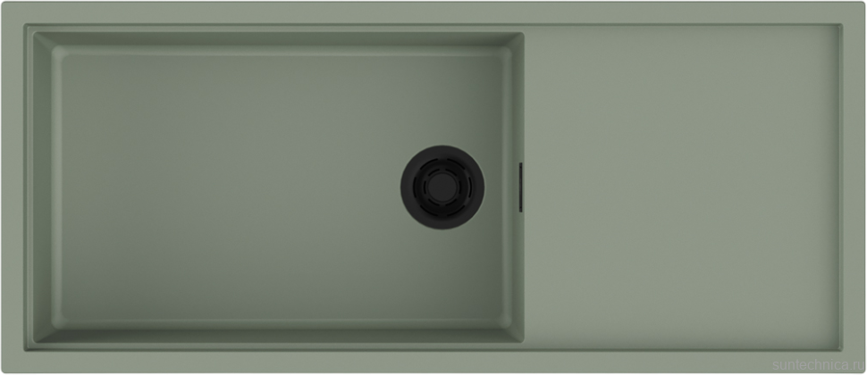Мойка кухонная Omoikiri Sintesi 116-WG wind green