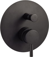 Встраиваемый смеситель для душа и ванны Paffoni Light LIG015NO С ВНУТРЕННЕЙ ЧАСТЬЮ