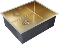 Мойка кухонная Paulmark Next PM215444-BG брашированное золото