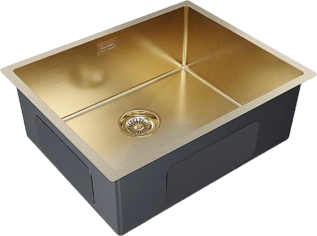 Мойка кухонная Paulmark Next PM215444-BG брашированное золото