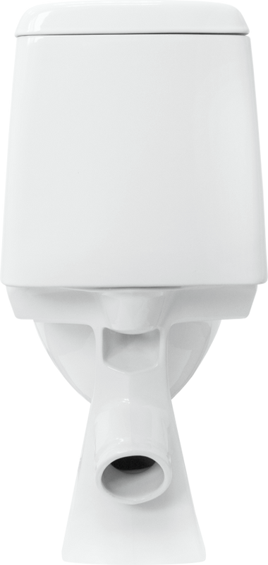 Унитаз-компакт напольный Sanita Идеал комфорт с микролифтом, глянцевый белый