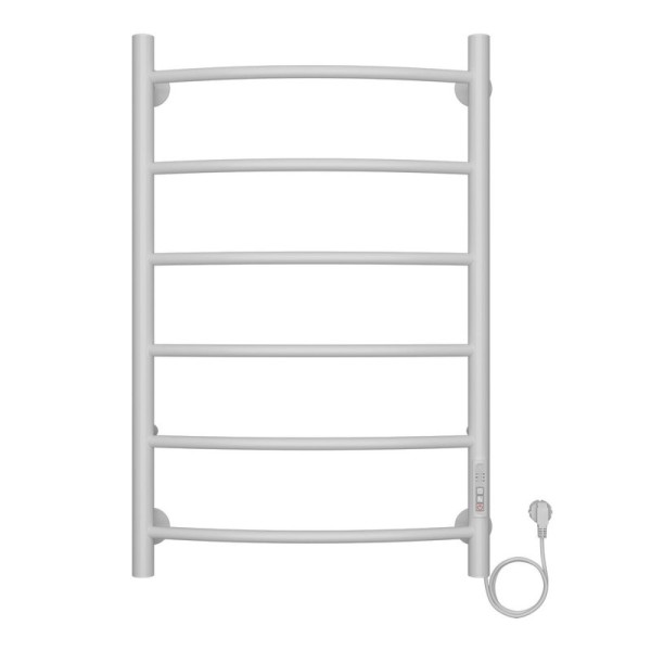 Полотенцесушитель электрический белый Azario VERONA 500/800 (AZ04858W)