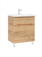 Мебель для ванной комнаты SanStar Модена 70 напольная, дуб крафт золотой